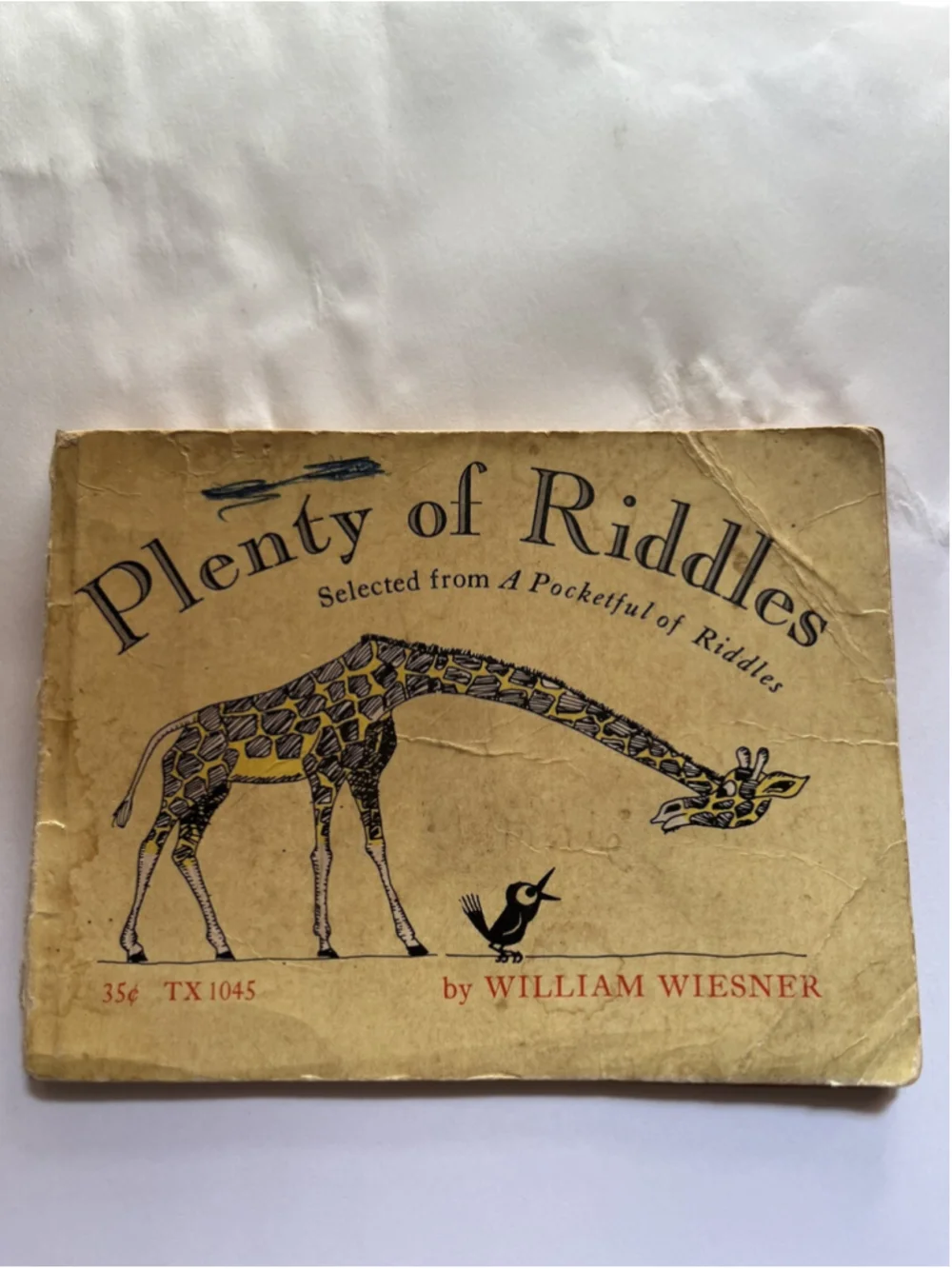 Plenty Of Riddles By Will Wiener Scholastic Book copyright 1966 1st print 1967